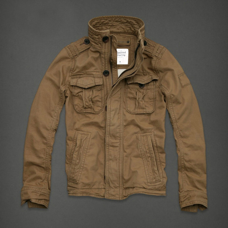 Outdoor Sport Windbreaker - Men Camo Cargo Jacket Autumn Heavyweight