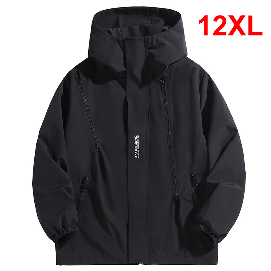 Outdoor Sport Windbreaker - 10XL 12XL Plus Size Windbreaker Men