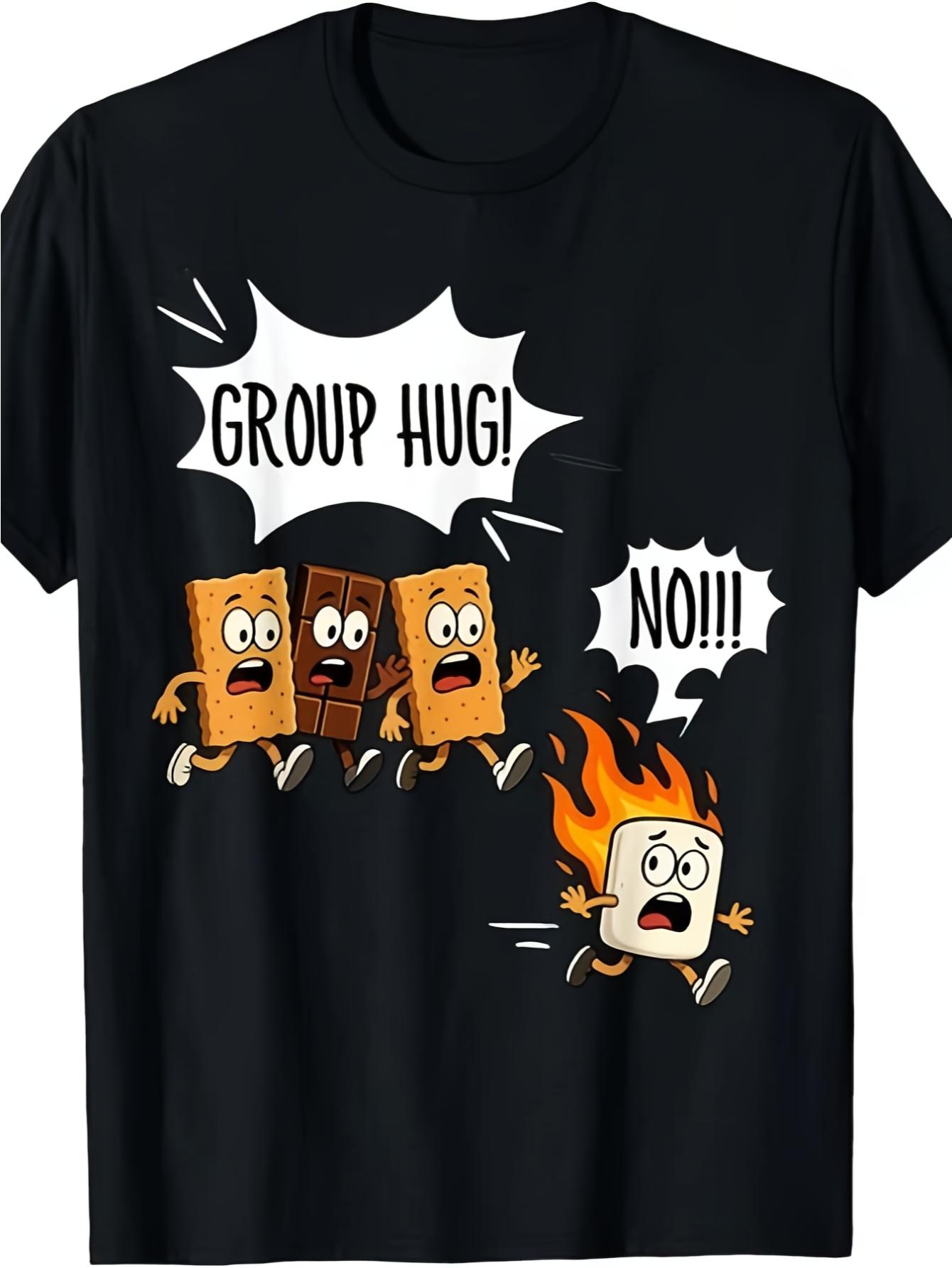Outdoor Sportsman Group - Funny Smores Group Hug Campfire Marshmallow