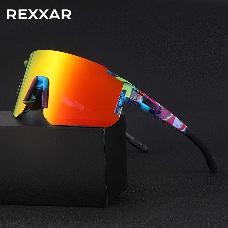 Outdoor Sport Glasses - REXXAR New Cycling Glasses Bike Sunglasses