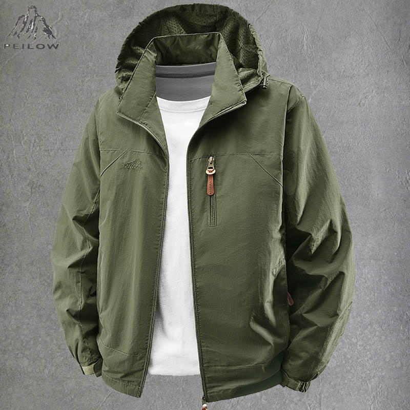 Outdoor Sport Windbreaker - Spring Autumn Windbreaker Waterproof Hiking Jackets