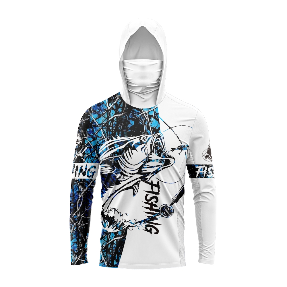 Men Bass Fish Print Fishing Ho - Outdoor Sports recension och pris
