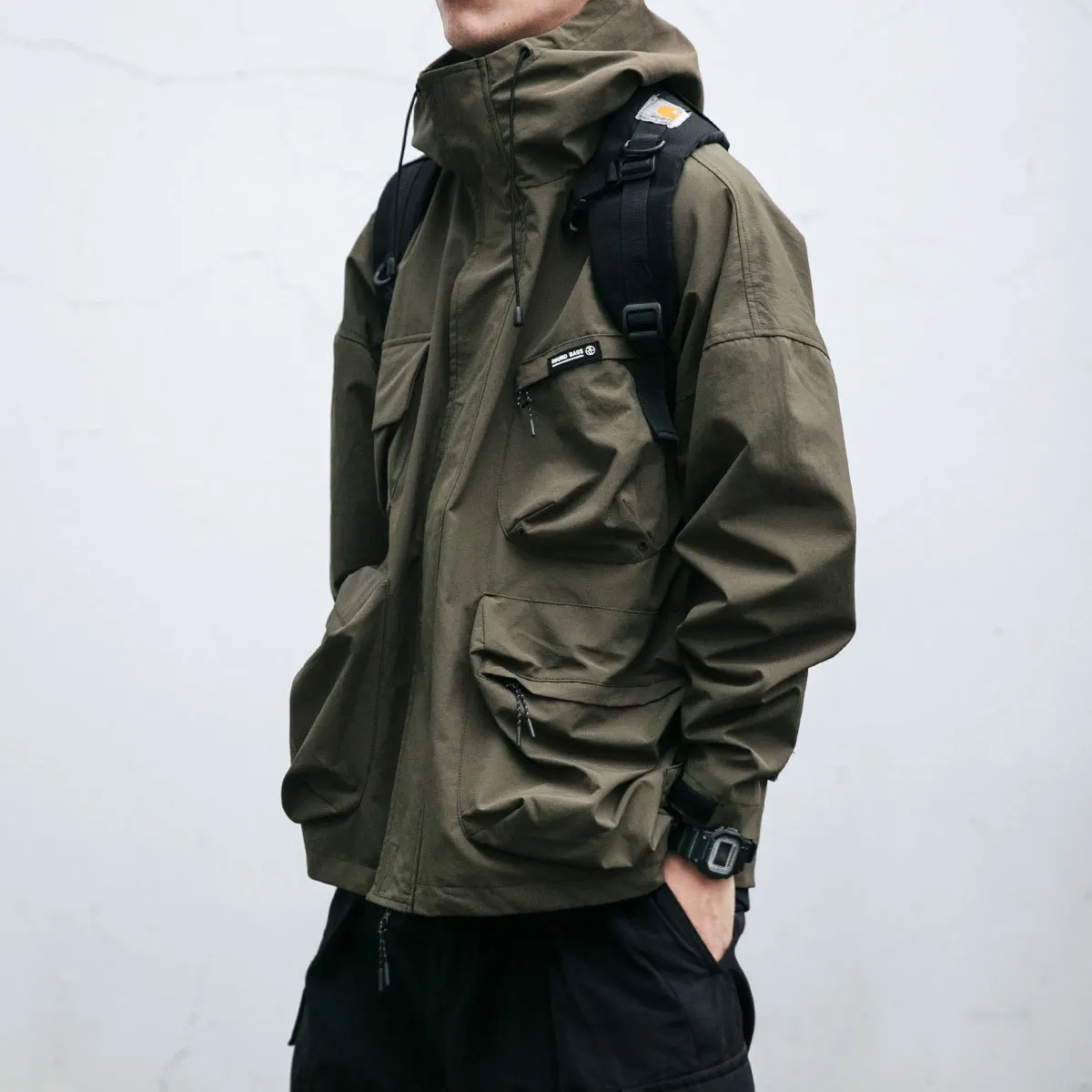 Autumn /winter Jacket Men Hood - Outdoor Sport Windbreaker recension och pris