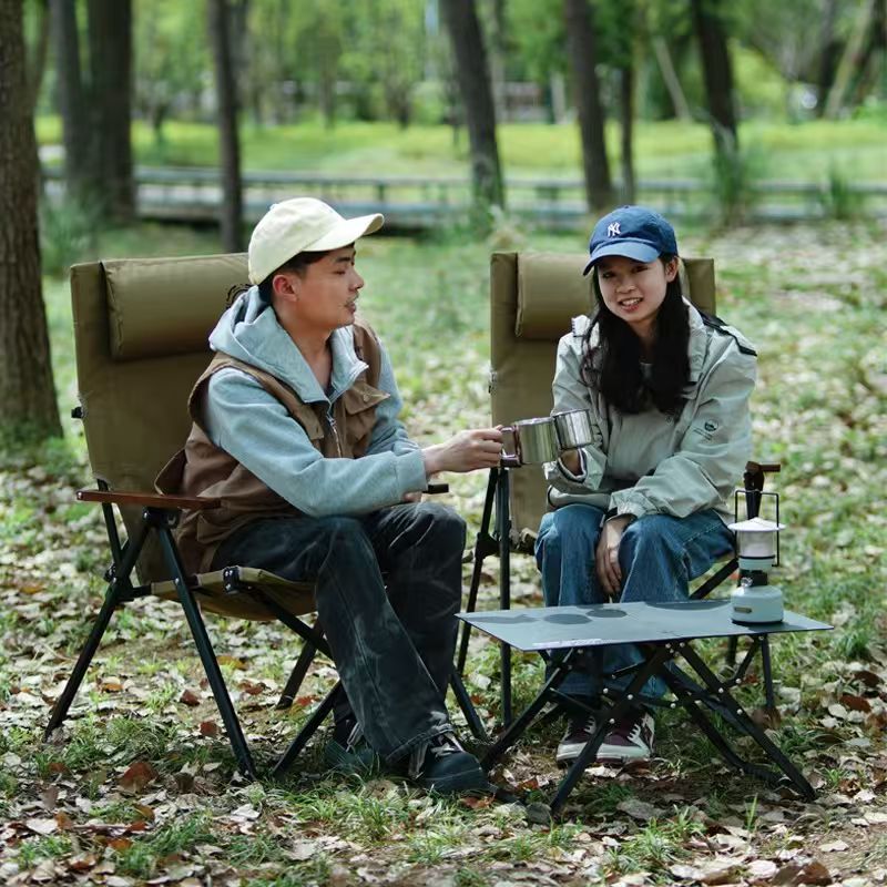 Folding High Back Beach Campin - Outdoor Sport Chairs recension och pris