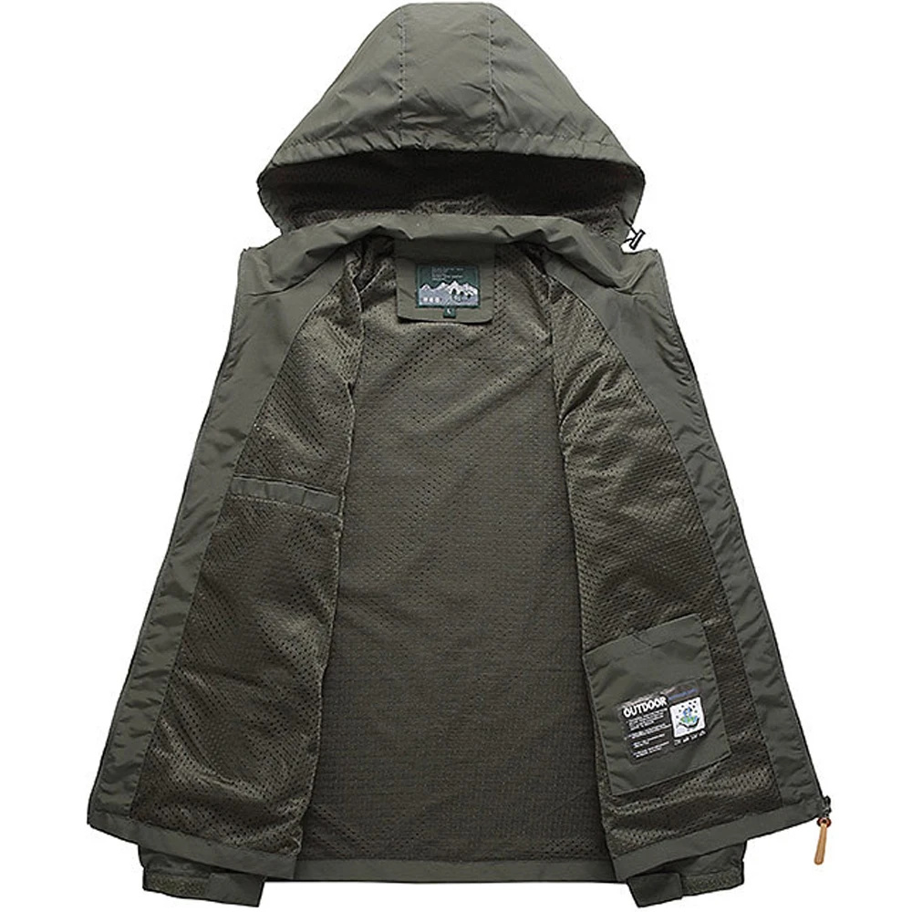Windbreaker Men Tactical Jacke - Outdoor Sport Windbreaker recension och pris