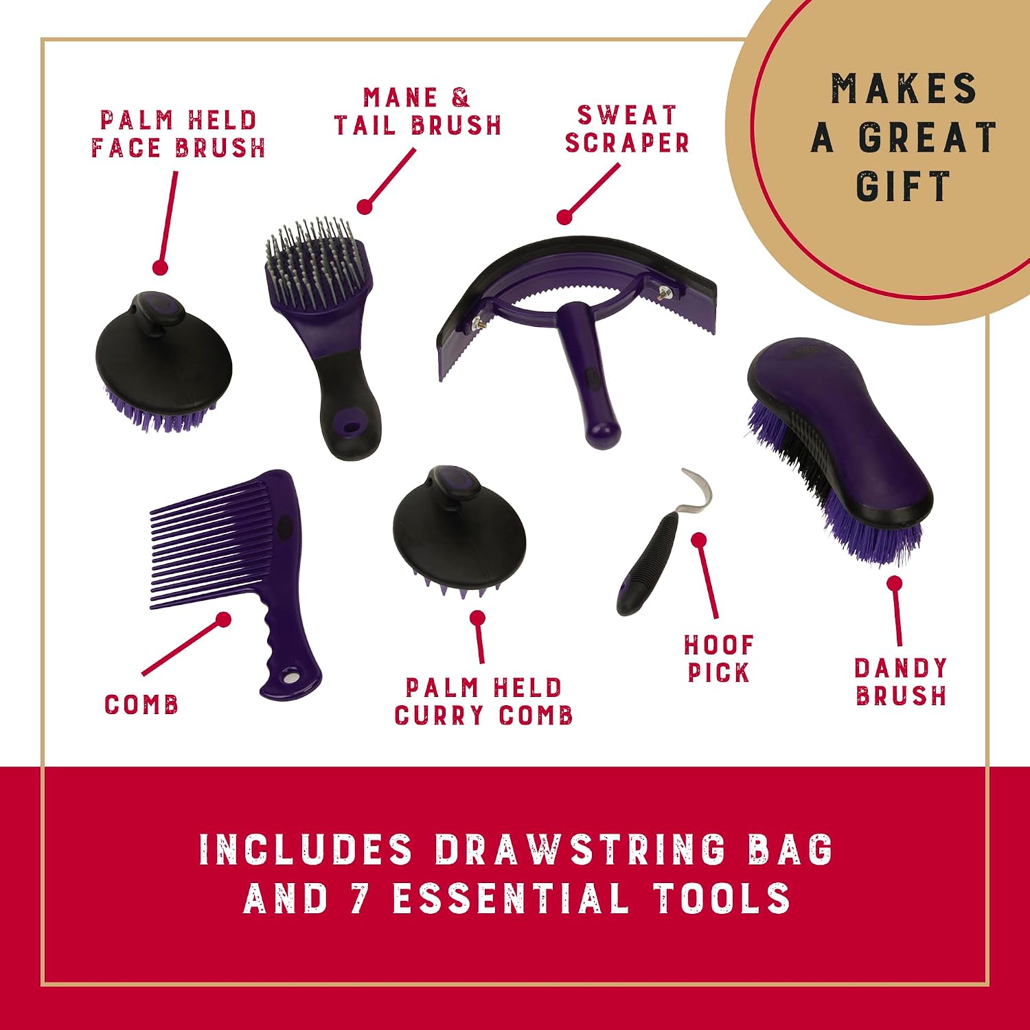 Weaver Equine Horse Grooming K - Grooming Kit Horse recension och pris