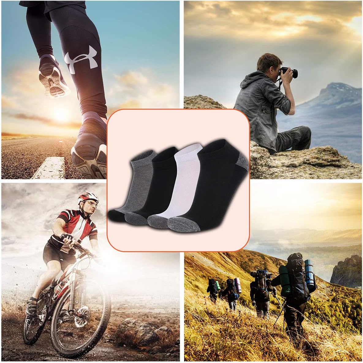 10 Pairs of High-Quality Men's - Outdoor Sport Hose recension och pris