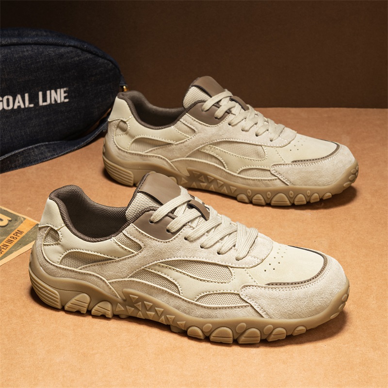 Autumn Men Retro Hiking Shoes  - Outdoor Sport Lights recension och pris