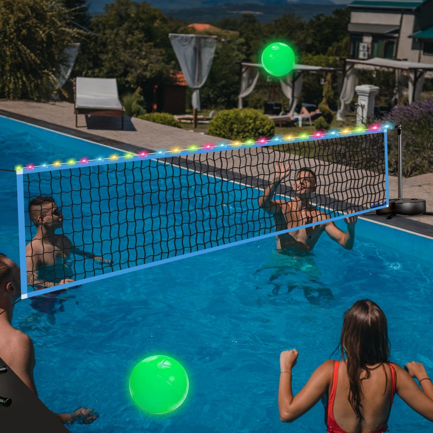 Portable Outdoor LED Volleybal - Outdoor Sports Net recension och pris