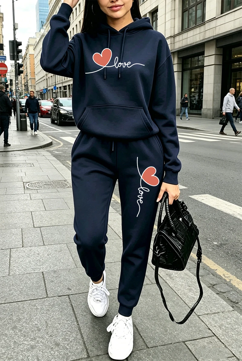 Womens Tracksuit Print Casual  - Outdoor Sports recension och pris