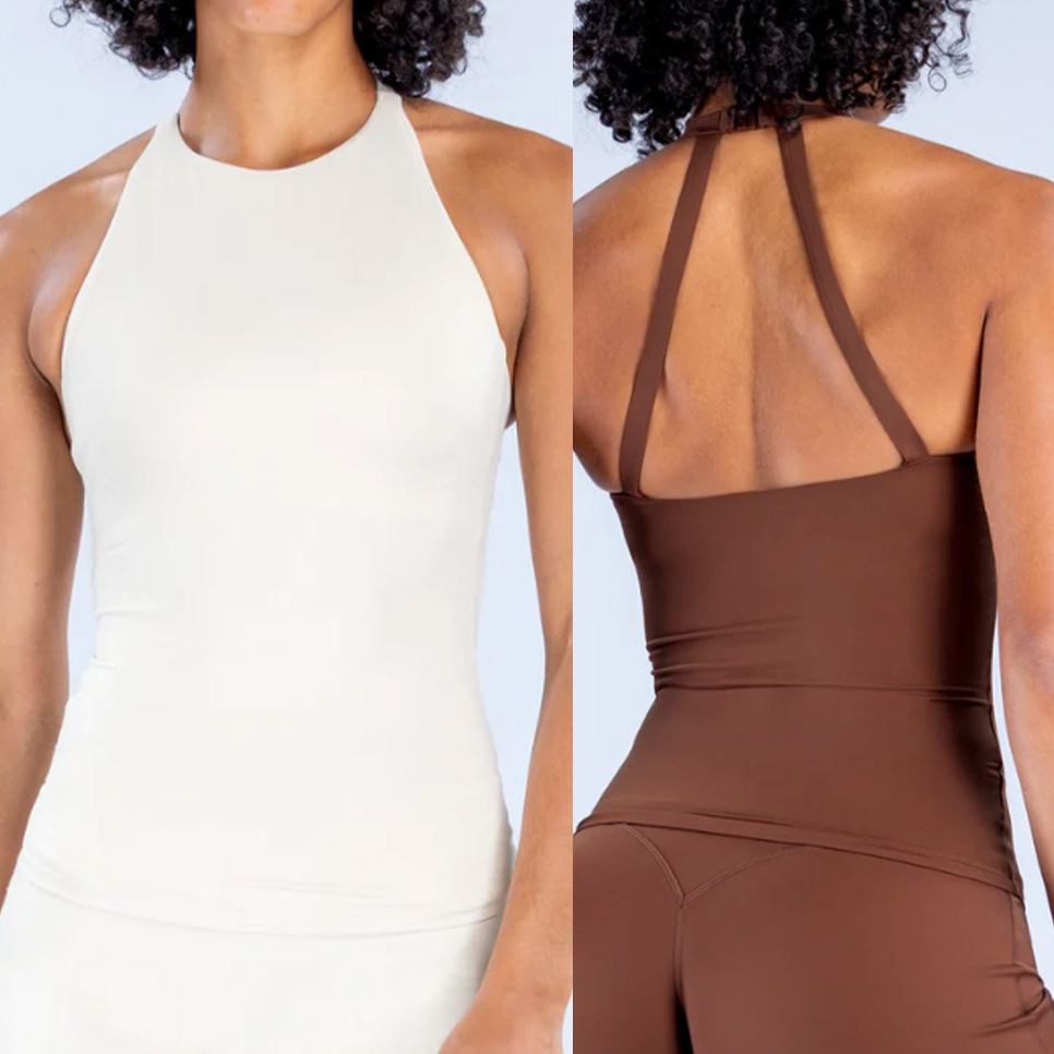 Women Halter Tank Top Built In - Trail Running Vest recension och pris