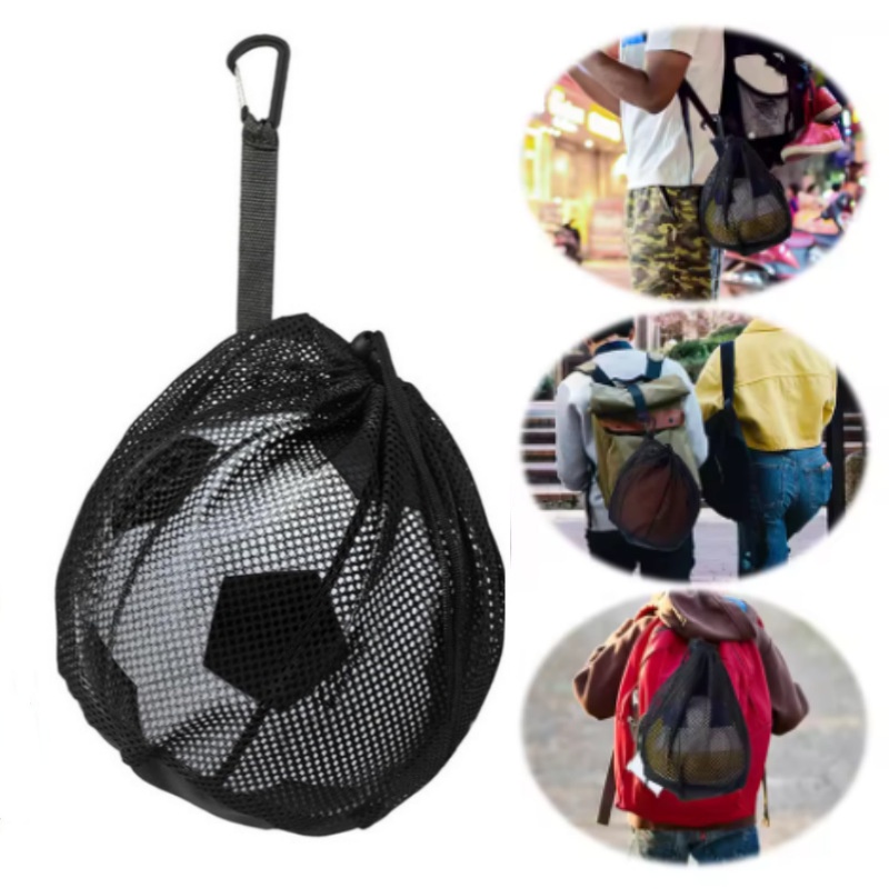 Portable Drawstring Basketball - Outdoor Sports Net recension och pris