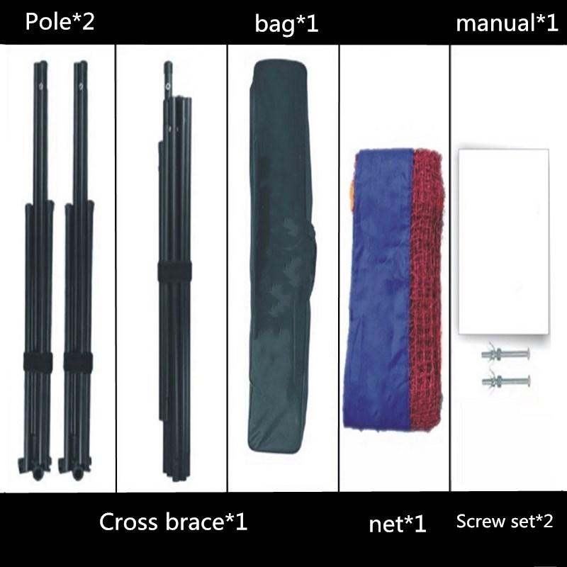Portable Adjustable Height Spo - Outdoor Sports Net recension och pris